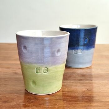 Pottery Handmade 70th Birthday Unusual Gift, 6 of 9