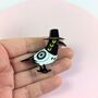 Huntr/X Kpop Demon Hunters Bird Brooch Acrylic, Huntrix, thumbnail 2 of 4