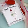 Sterling Silver Initial Star Necklace, thumbnail 4 of 10