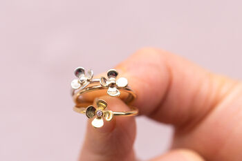 Delicate Buttercup Ring, 2 of 2