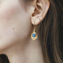 Solara Blue Chalcedony Drops, thumbnail 2 of 6