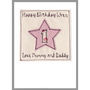 Personalised Star Age Birthday Card For Her, thumbnail 8 of 12