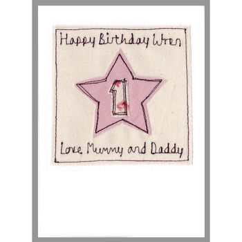 Personalised Star Age Birthday Card For Her, 8 of 12