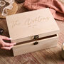 Personalised Couples Memory Keepsake Box, thumbnail 2 of 4