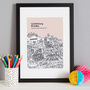 Personalised Glastonbury Print, thumbnail 3 of 7