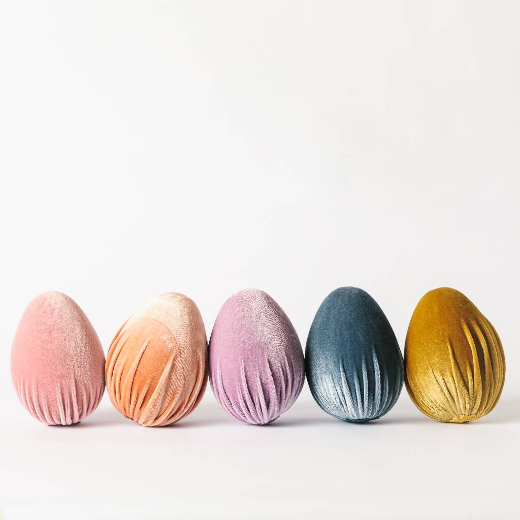 Luxury Velvet Eggs, 1 of 10