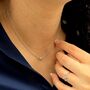 Bow Tie Bowknot Thin Sterling Silver Stacking Ring, thumbnail 4 of 5