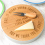 Personalised Dad Pun Cheese Board, thumbnail 2 of 5