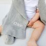 Personalised Knitted Cotton Baby Blanket, thumbnail 6 of 12