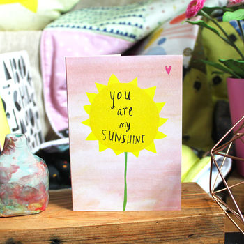 You Are My Sunshine Card, 3 of 5