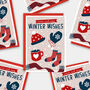 Cosy Winter Wishes Card. Single Card Or Pack Of Six, thumbnail 2 of 3