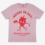 Ready To Eat Strawberry Women’s Graphic T Shirt, thumbnail 3 of 3