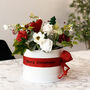 Personalised Christmas Flowers Hat Box, thumbnail 2 of 7