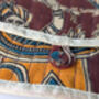 Colourful Handmade Quilted Kalamkari Pouches, thumbnail 7 of 10