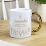Personalised Floral Mug For Mum Mother's Day, thumbnail 1 of 3