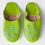 Leather Sequin Babouche Slippers | New Colours Added, thumbnail 11 of 12