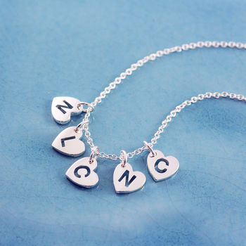 Personalised Mini Pierced Heart Necklace, 3 of 4