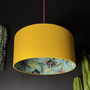 Lithium Deadly Night Shade Lampshade In Egg Yolk, thumbnail 1 of 10