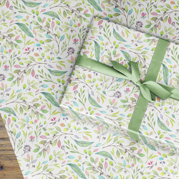 Christening Day Gift Wrapping Paper Roll Or Folded, 3 of 3