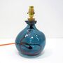 Recycled Glass Lamp | 24cm Blown Glass | Ten Colours, thumbnail 7 of 11