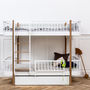 Children's Luxury Bunk Bed In White, thumbnail 2 of 4