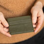 Multicoloured Slim Leather Card Holder Seven Slots, thumbnail 8 of 12