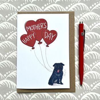 Pug Mother's Day Card, 3 of 5
