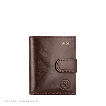 Small Real Leather Wallet For Men 'Pietre', 10 of 12