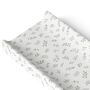 Delicate Leaves Deluxe Unisex Baby Anti Roll Wedge Changing Mat, thumbnail 2 of 3