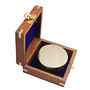 Personalised Signature Sundial Compass With Wooden Box, thumbnail 3 of 12