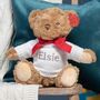 Personalised Keeleco Recycled Teddy Bear Soft Toy, thumbnail 1 of 4