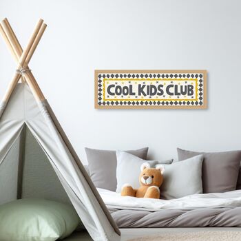 Cool Kids Club Framed Print, 8 of 12