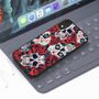 Rock And Roll Skull And Roses iPhone Case, thumbnail 2 of 2