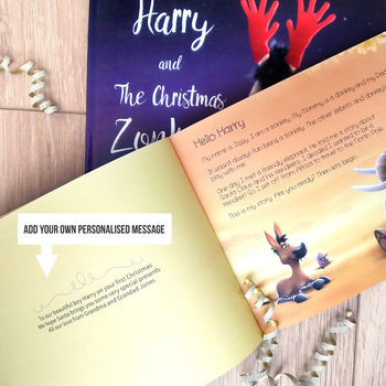 Personalised "The Christmas Zonkey" Story Book, 4 of 10