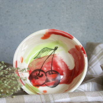 Cherry Bowl, Berry Bowl, Trinket Tapas Dish, 3 of 5