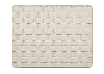 My Mat Sculptured Washable Basketweave Ivory, 6 of 7