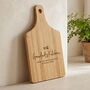 Personalised Kitchen Wooden Serving Board, thumbnail 2 of 3