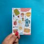 Illustrated Breakfast Items Sticker Sheet, Journalling, thumbnail 1 of 4