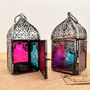 Sweet Mini Silver Moroccan Style Lantern, thumbnail 1 of 9