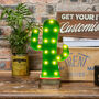 Chunky Green Cactus LED Light, thumbnail 1 of 6