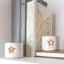 Set Of Two Dove Grey Ceramic Tea Light Holders, thumbnail 3 of 7