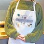 Personalised 50th Birthday White Apron, thumbnail 1 of 10