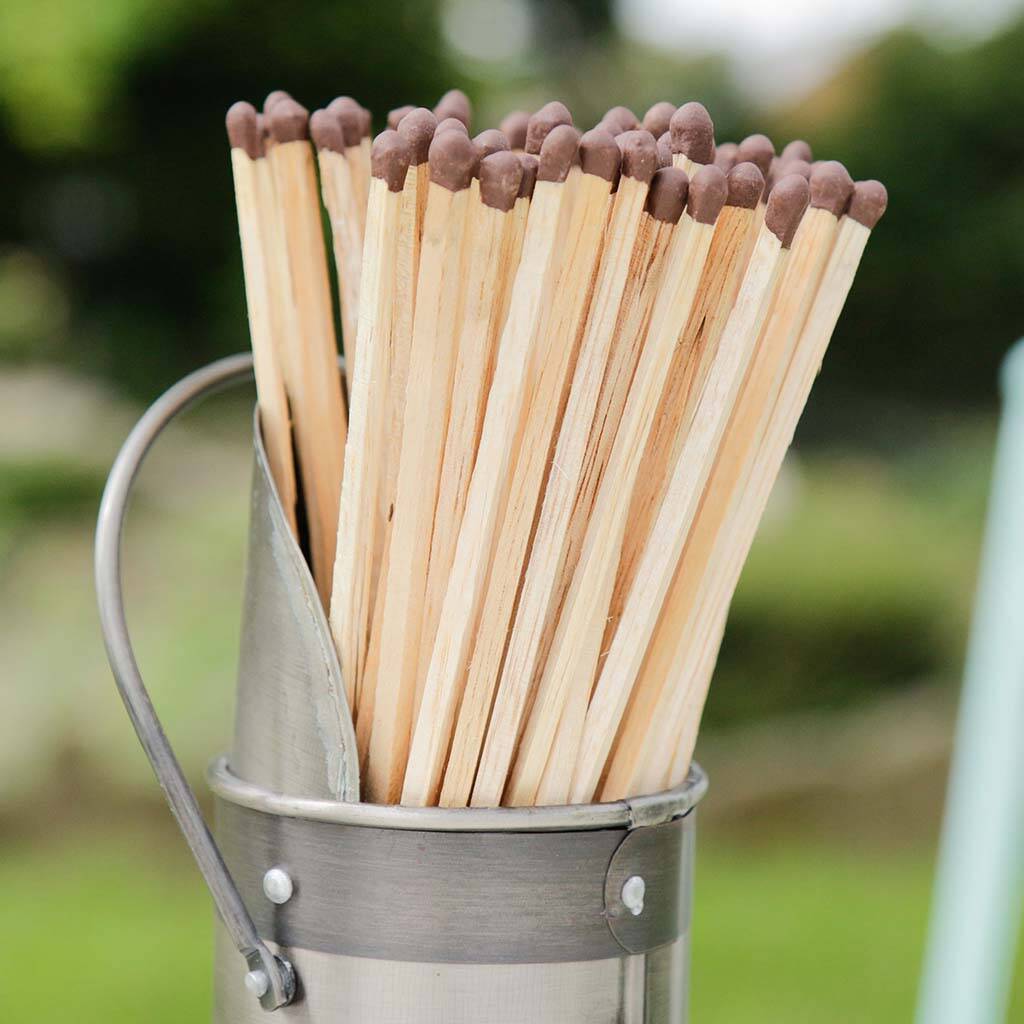 Vintage BBQ Matches Holder By Dibor