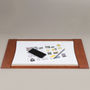 Personalised Suffolk Leather Desk Set Two Colours, thumbnail 5 of 12
