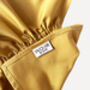 Eloisa Mustard Cotton Napkins With Pleating Channels Set Of Two, thumbnail 5 of 5