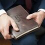 Engraved Vintage Leather Personalised Notebook Journal Diary, thumbnail 1 of 8
