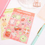 Cute Christmas Planner Sticker Sheets Stocking Filler, thumbnail 4 of 4