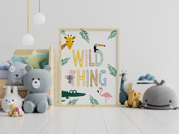 Children's Wild Thing Animal Print, 4 of 6