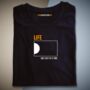 Guitar Shirt Gift For Guitarists. Life One Fret At A Time Single Fret Shirt, thumbnail 5 of 11