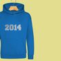 'Birth Year' Personalised Hoodie For Boys And Girls, thumbnail 2 of 8